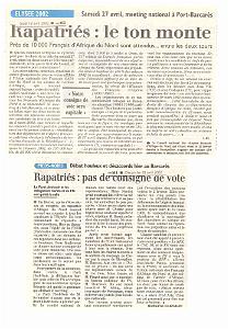 ARTICLES PRESSE ET DOCUMENTS   (6)